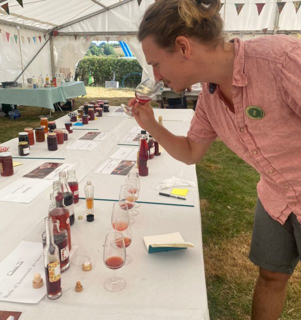 Wine Judging is Underway!